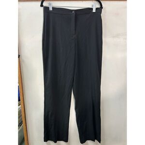 NWT Briggs Womens Black Slimming Solution Tummy Control Pants Size 8